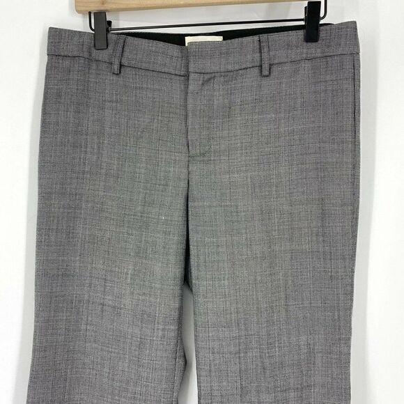 Nili Lotan Pants Irene Wool Plaid Flare - Picture 2 of 7